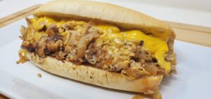 chicken cheesesteaks