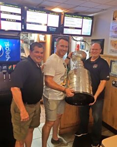keith, jim, and pittsburgh penguin ian cole